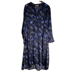 Vince Plumeria Blooms A-Line Dress